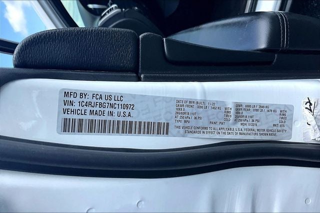 2022 Jeep Grand Cherokee WK Limited