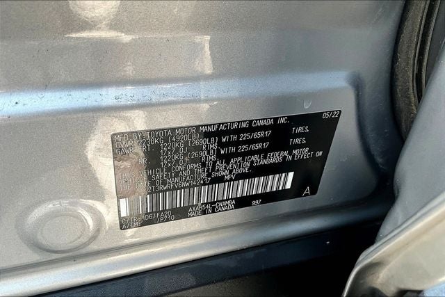 2022 Toyota RAV4 Hybrid XLE