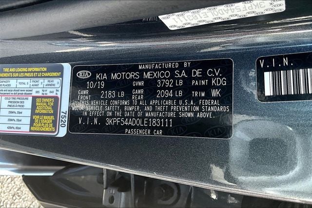 2020 Kia Forte EX