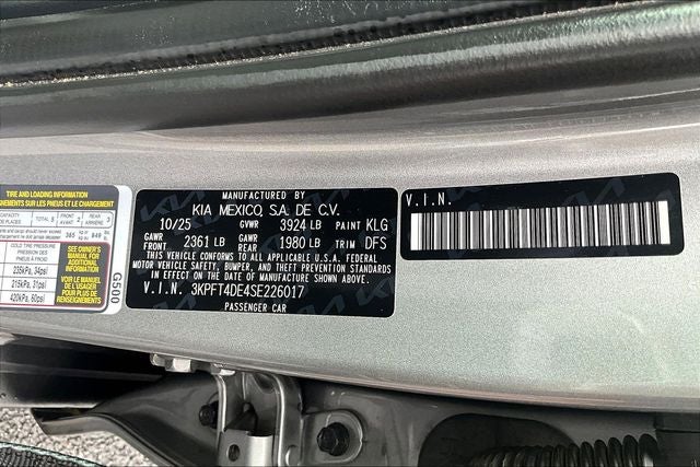 2025 Kia K4 LXS