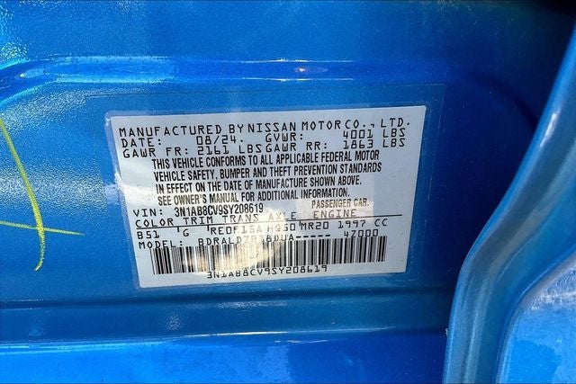 2025 Nissan Sentra SV