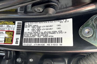 2018 Toyota Tacoma TRD Sport V6