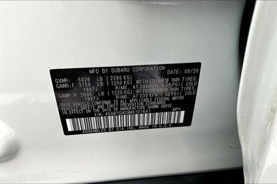 2021 Subaru Outback Limited XT