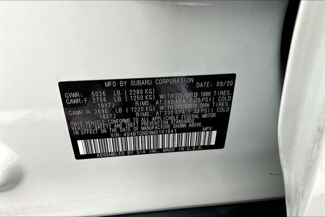 2021 Subaru Outback Limited XT