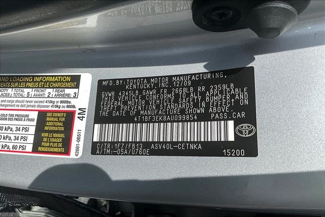 2010 Toyota Camry LE