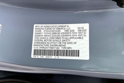 2024 Honda Odyssey Sport