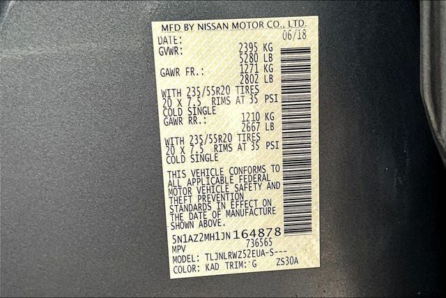 2018 Nissan Murano SL