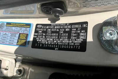 2011 Kia Sorento EX