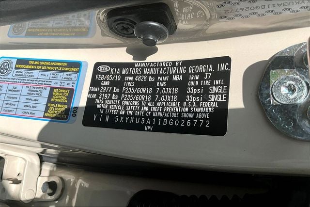 2011 Kia Sorento EX