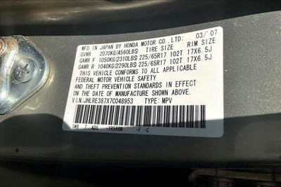 2007 Honda CR-V EX-L