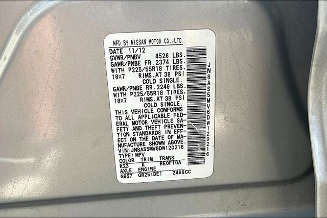 2013 Nissan Rogue SL