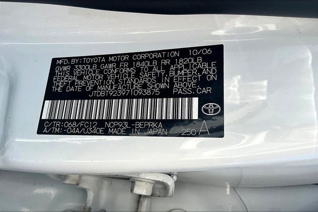 2007 Toyota Yaris Base