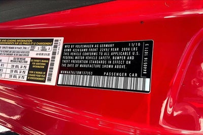 2011 Volkswagen Golf 2.5L