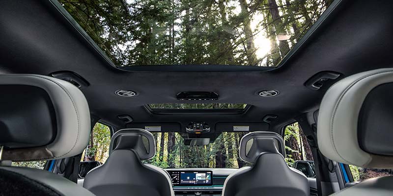 Interior view of 2026 Kia EV9